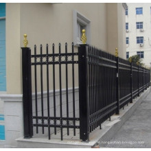 Double Layer Powder Coat System Steel Fence